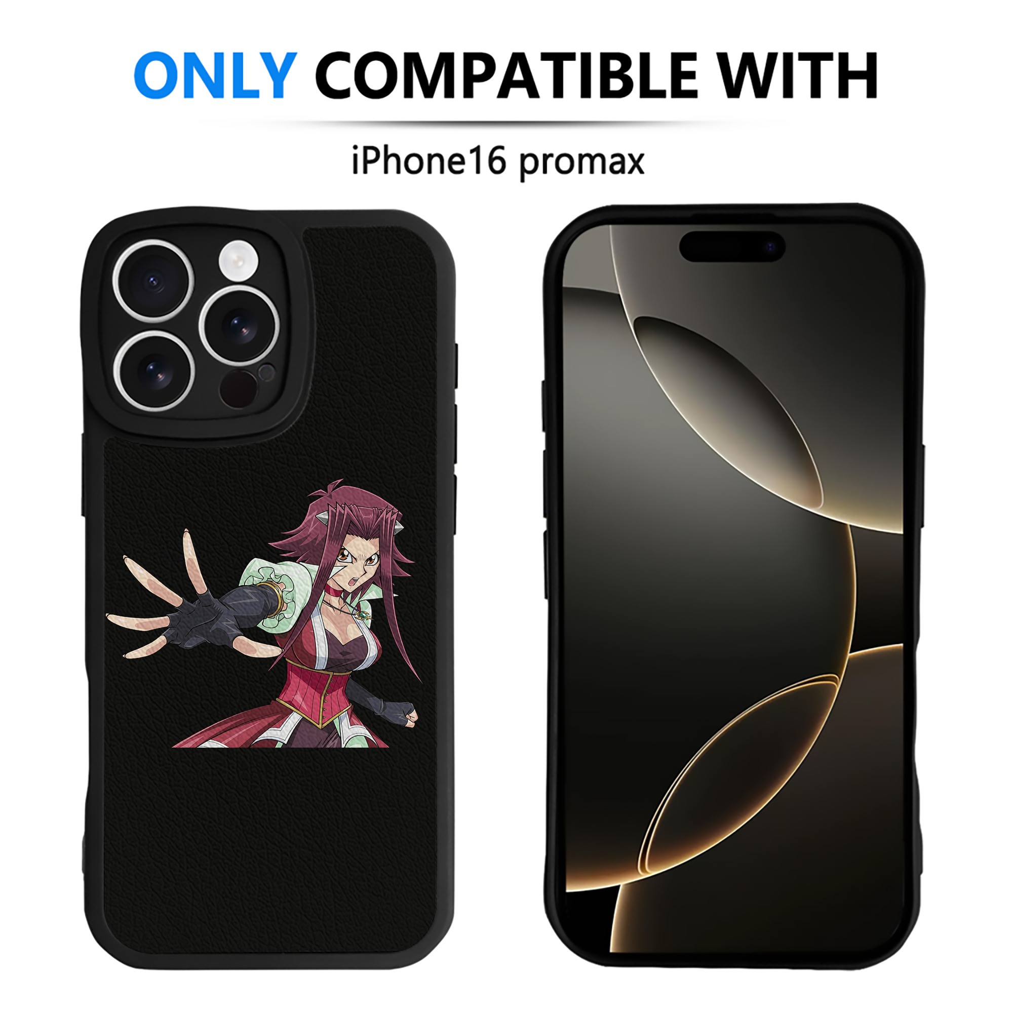 遊☆戯☆王 Yu-Gi-Oh! 【iPhone 16シリーズ対応】シリコンスマホケース（レザー調） 材質：シリコン